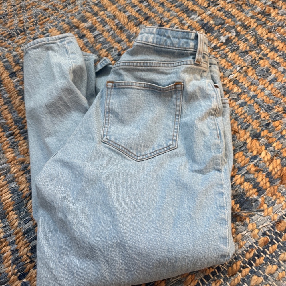 Abercrombie & Fitch Light Blue Straight Leg Jeans